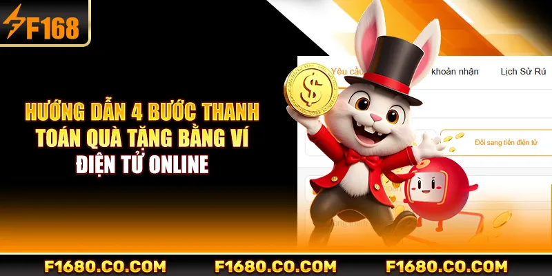 Hướng dẫn 4 bước thanh toán quà tặng bằng ví điện tử online
