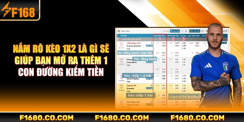Nắm rõ kèo 1x2 là gì sẽ giúp bạn mở ra thêm 1 con đường kiếm tiền